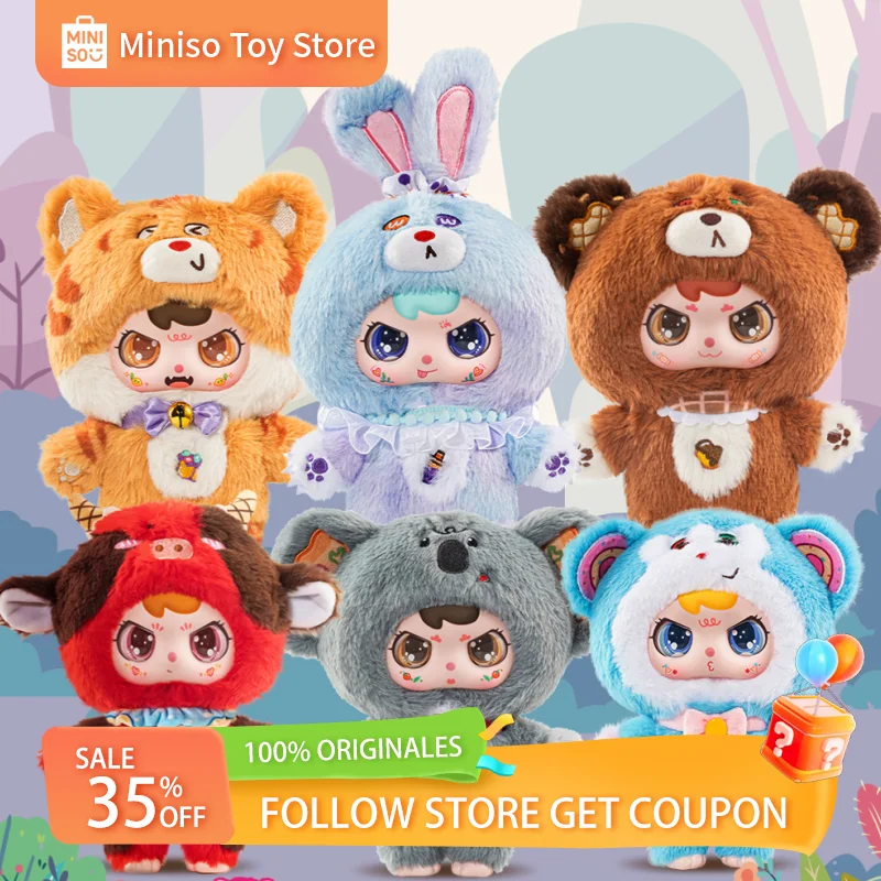 

Ubear Plush Blind Box Keychain Cute Plush Character Ornament Collection 2025 Cute Girl Birthday Gift