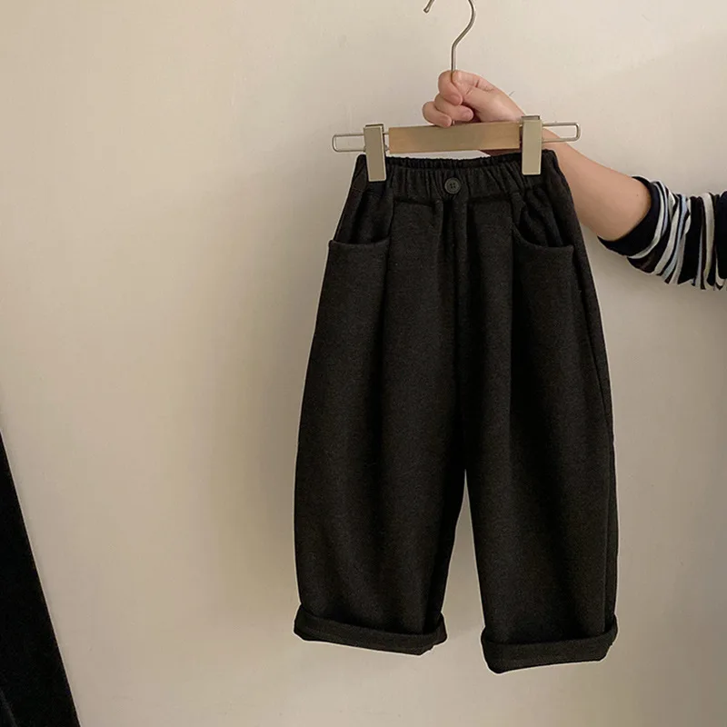 الفتيات ريترو الخريف/الشتاء 2025 جديد متقلب الوقوف طوق الخبز ملابس قطنية تنوعا أفخم سراويل تقليدية العصرية #3