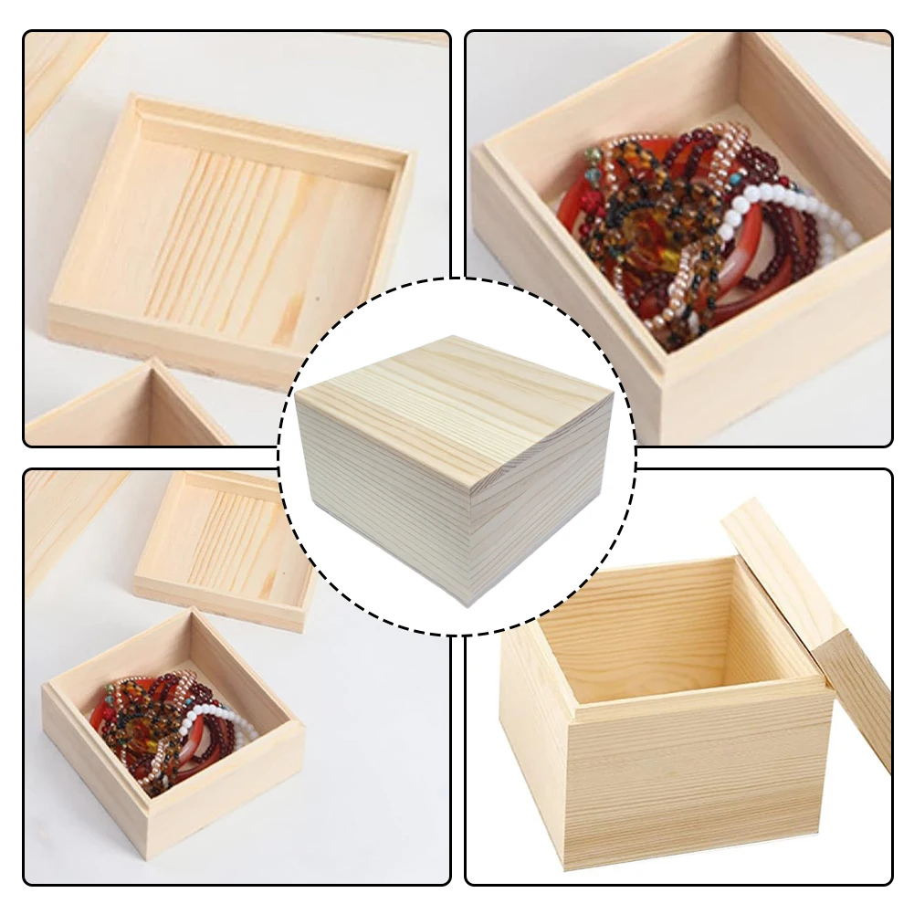 Wooden Box Pine Upp…