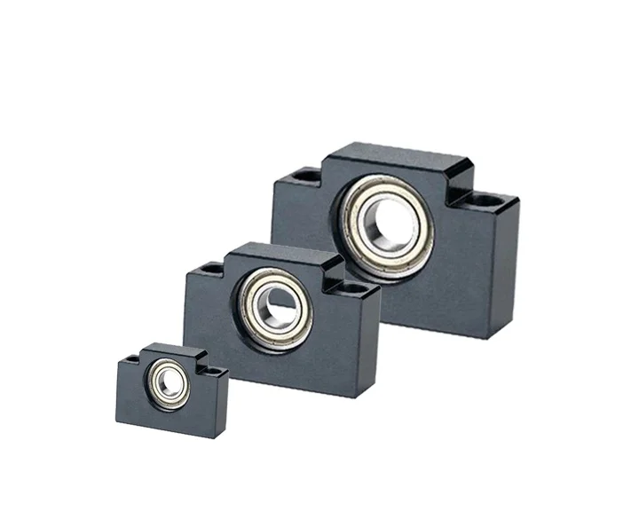 Ball Screw End Supports Bearing Blocks Mounts Base XISKO AF Series Round Support Side  Support Unit