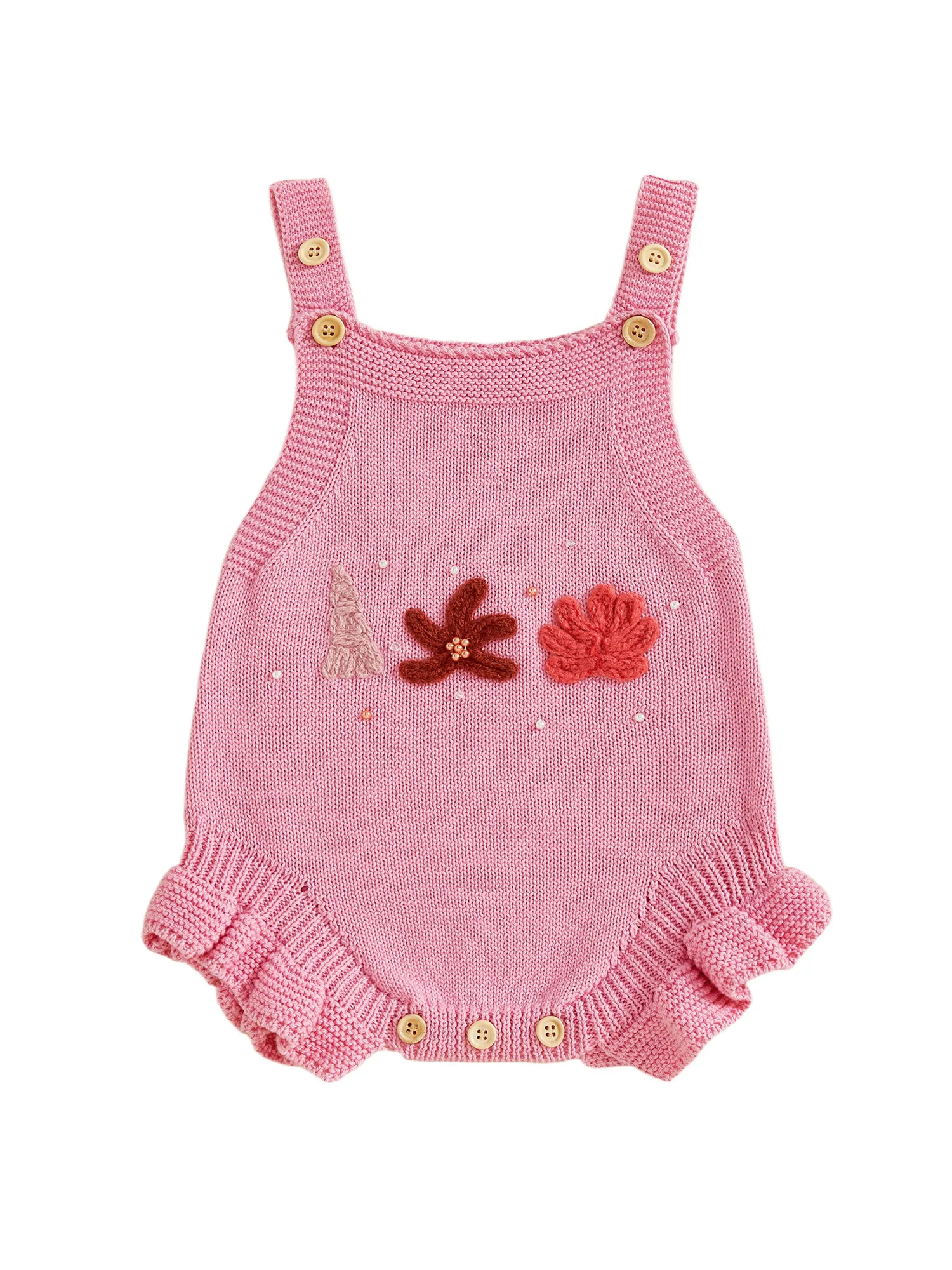 

Adorable Toddler Floral Print Cotton Dress with Bow Detail and Ruffle Hem Sleeveless Princess Party Dress for Summer Fall