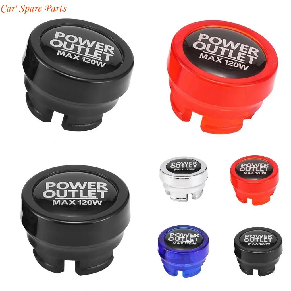 

Y4ua Hollow Caps Car Ligher Outlet Cover Universal Power Cope Cover