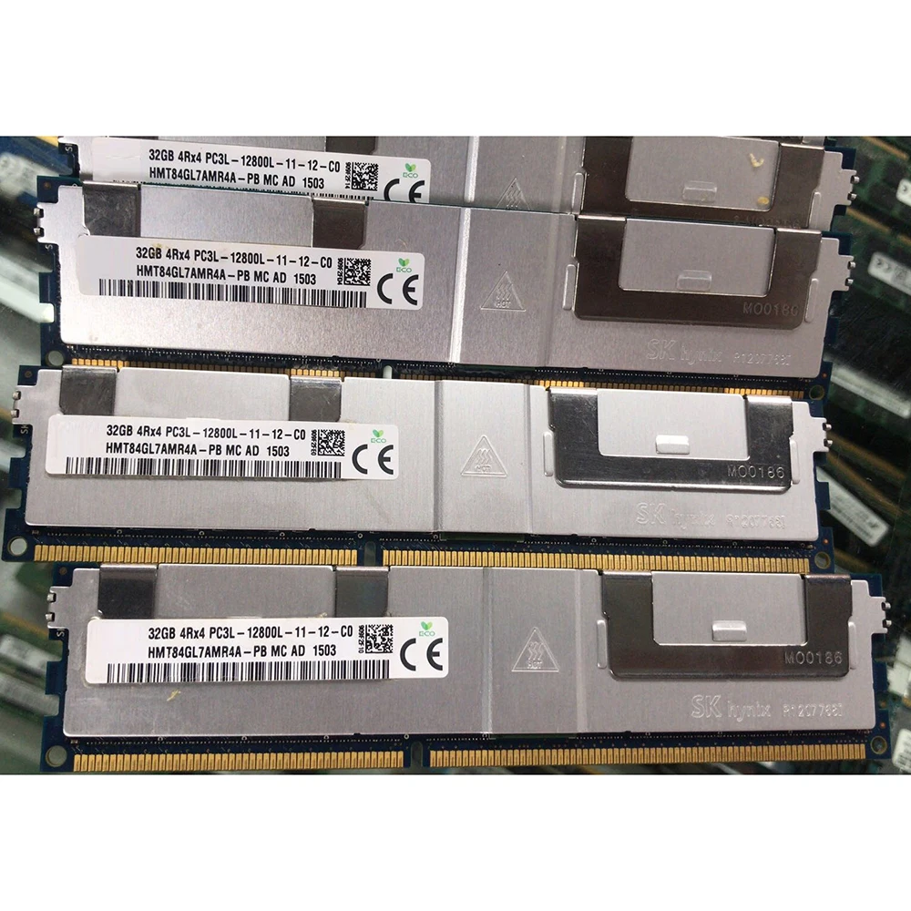 1 個 32 グラム 4RX4 PC3L-12800L 1600 SKhynix サーバーメモリ HMT84GL7AMR4A-PB