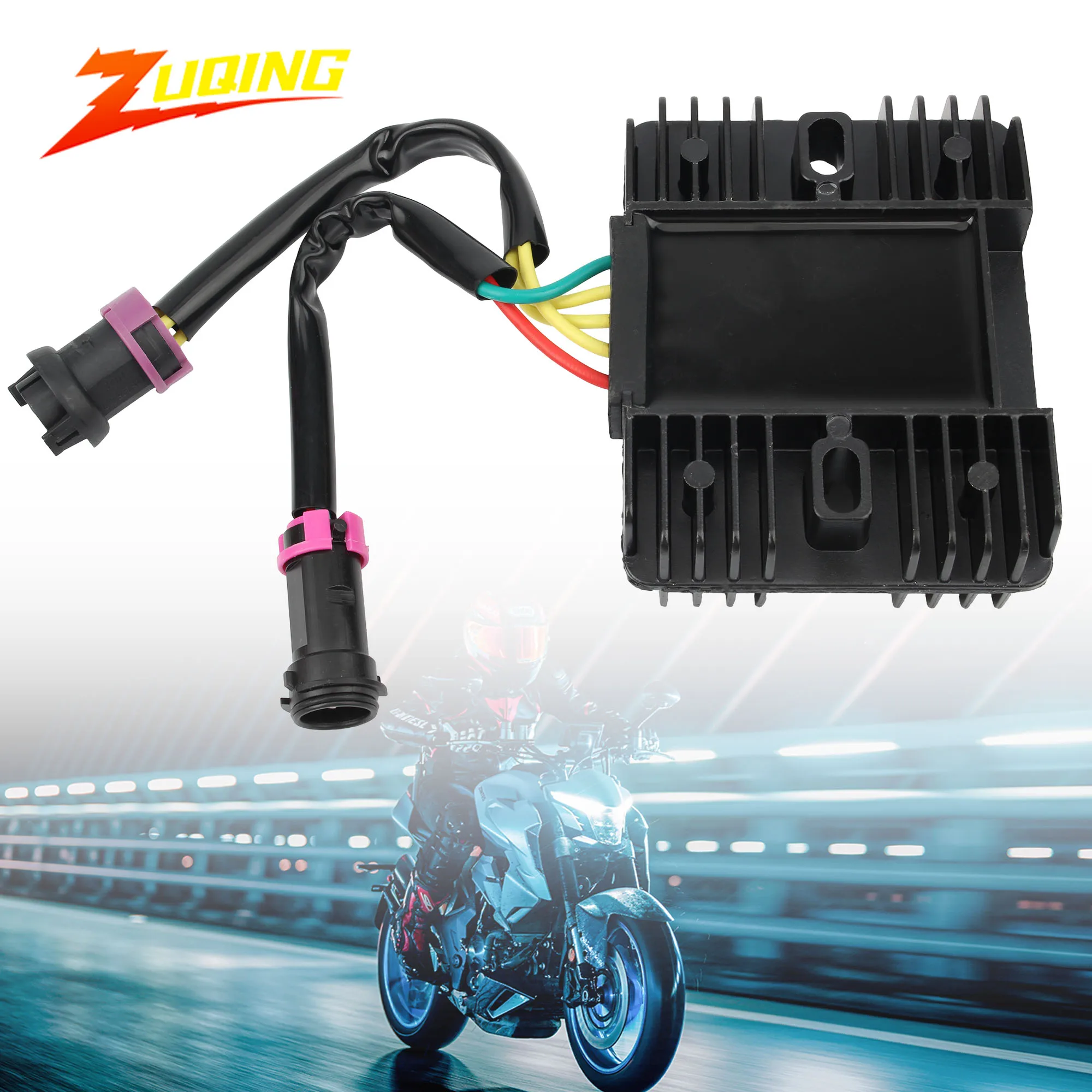 

Motocycle Voltage Regulator Rectifier 5 wires For CFmoto 500 CF500 Honda NTV 600 650 BMW G310 Universal accessories