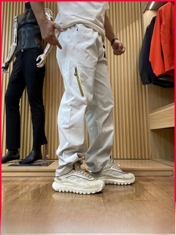 

Outdoor Mountain Series Durable Water-Resistant Soft ell Hiking Pants Couples Sle Windproof Trousers Casual Workwear