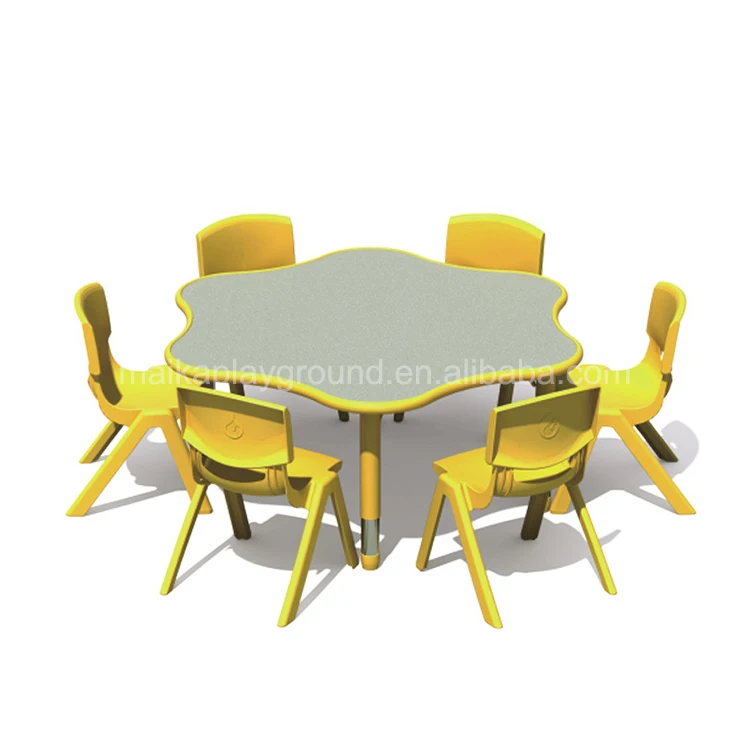 Fireproof board children table and chair set study table and chair set