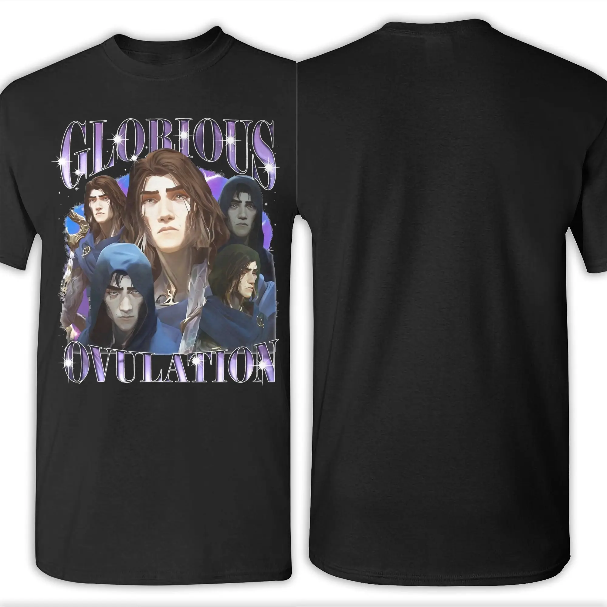 Viktor Arcane Printed T Shirt Men Women  Cotton  Tee Shirt Clothes image 5