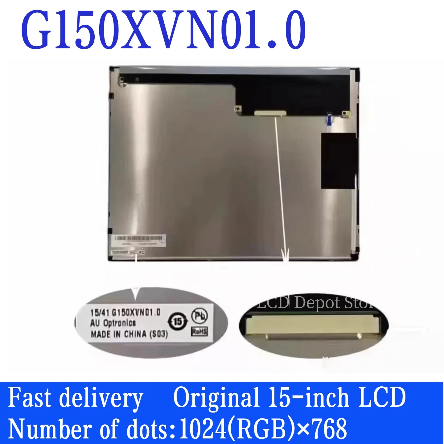 Brand new original 15 inch G150XVN01.0 LCD screen 1024 * 768IPS LCD screen