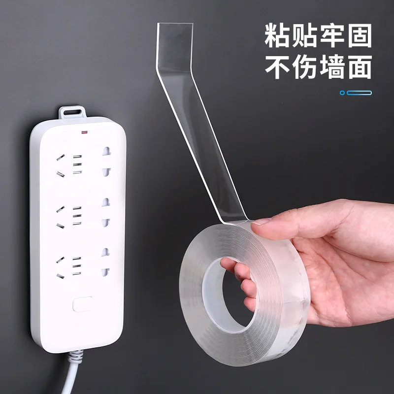 

Nano Transparent Double-sided Tape 3/2/1M Ultra-strong Adhesive Waterproof Extra Strong Sticky Strip Heavy-duty Two Side Tape