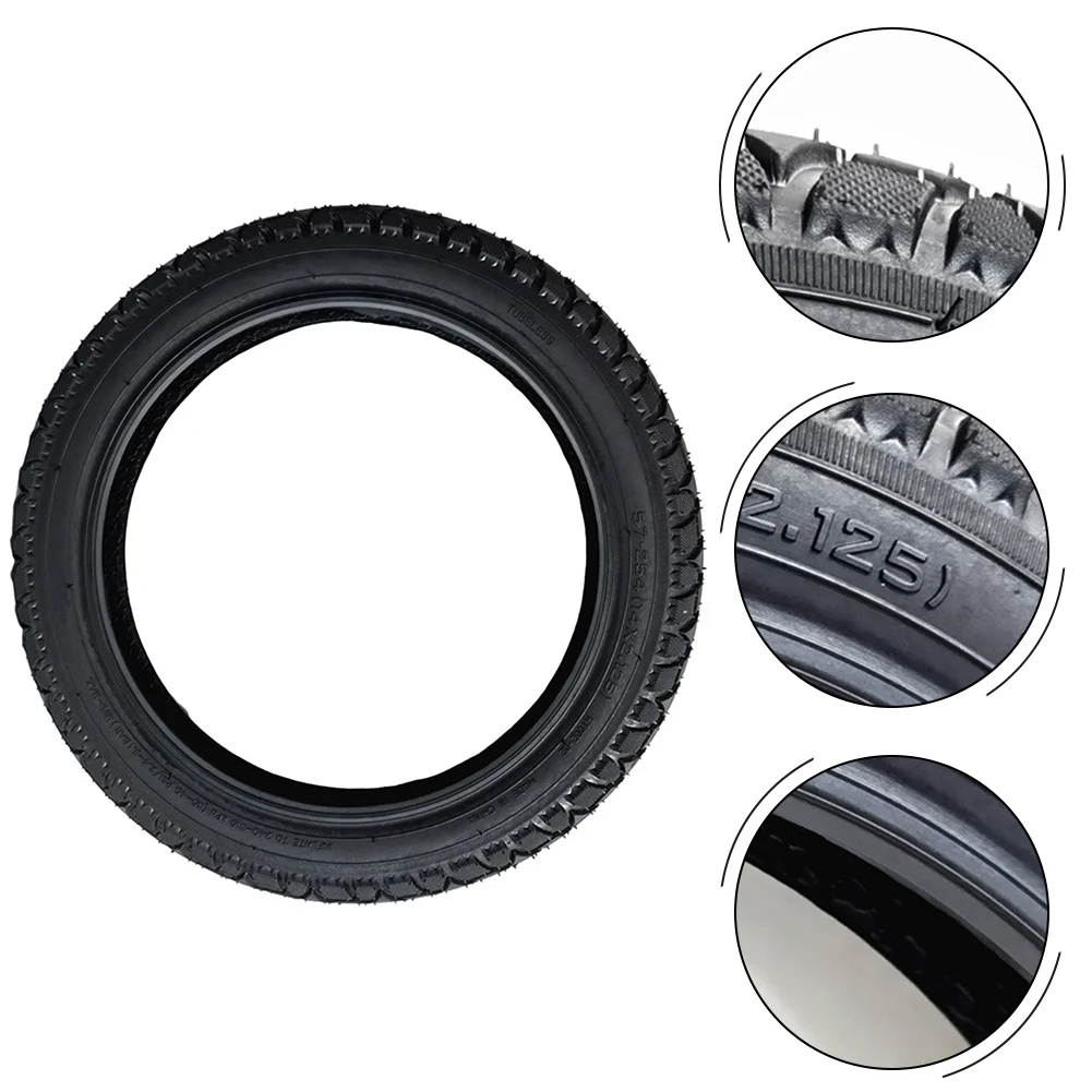 14 Inch Electric Scooter Tyre 14x2.125(57-254) Tubeless Tire For Electric Bike Tubeless Tyre Wearproof Tire    2 0 2 4