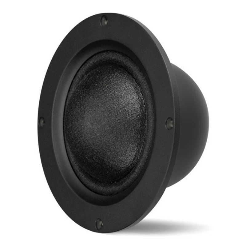 HiVi Original Speaker DM-7500 5'' Fabric Black Membrane Mid-Range Tweeter Driver Unit 5ohm 120W Aluminum Round Panel (1 Pieces )