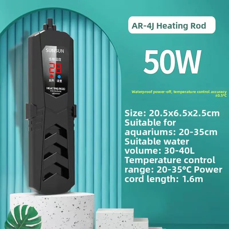 

Нагреватель для аквариума SunSun PTC Dragon Fi Tank, автоматический, с постоянной температурой, малогабаритный, 000 Вт