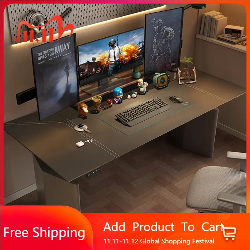 Modern Adjustable Computer Desks Standing Organizer Study Reading Office Desk Gaming Throne Aesthetic Tavolino Hotel Furniture