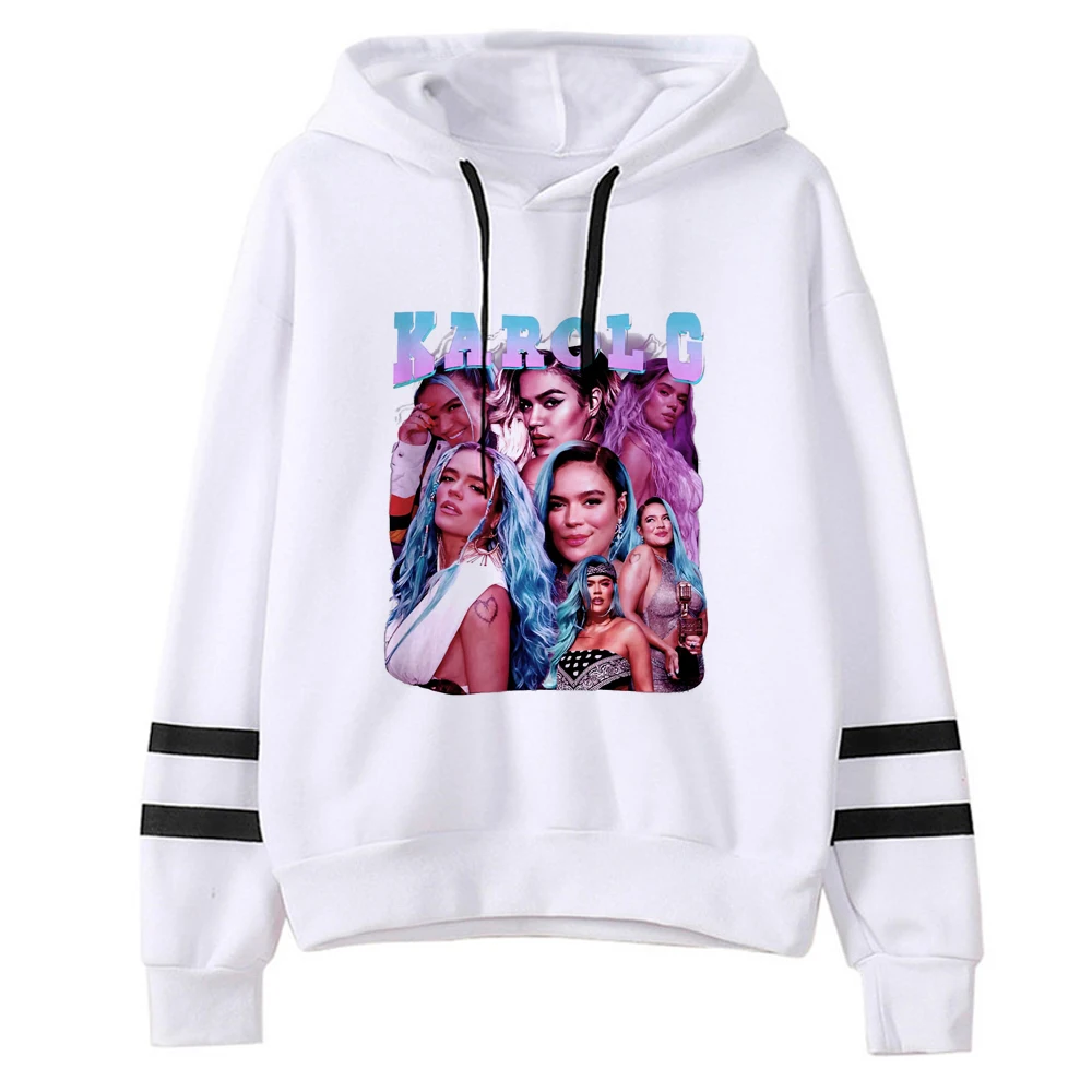 Karol g hoodies women graphic Kawaii long sleeve top Winter  pulls Hooded Shirt women graphic sweater