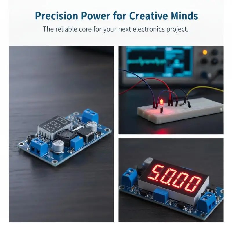 [C] LM2596 LM2596S Power Module LED Voltmeter DC-DC Adjustable Step Down Power Supply Digital Display 24V To 12/5/3.3V