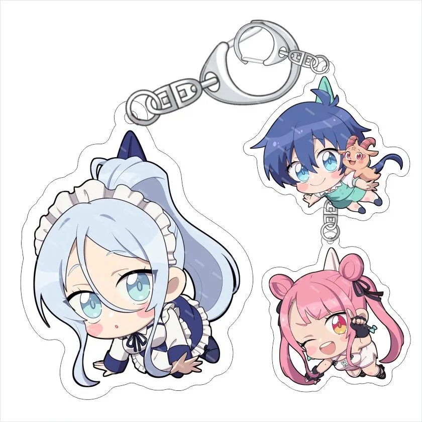 

Anime Adorable "Reincarnated as the Seventh Prince" 6cm Character Acrylic Keychain – A Must-Have Collectible for Fans