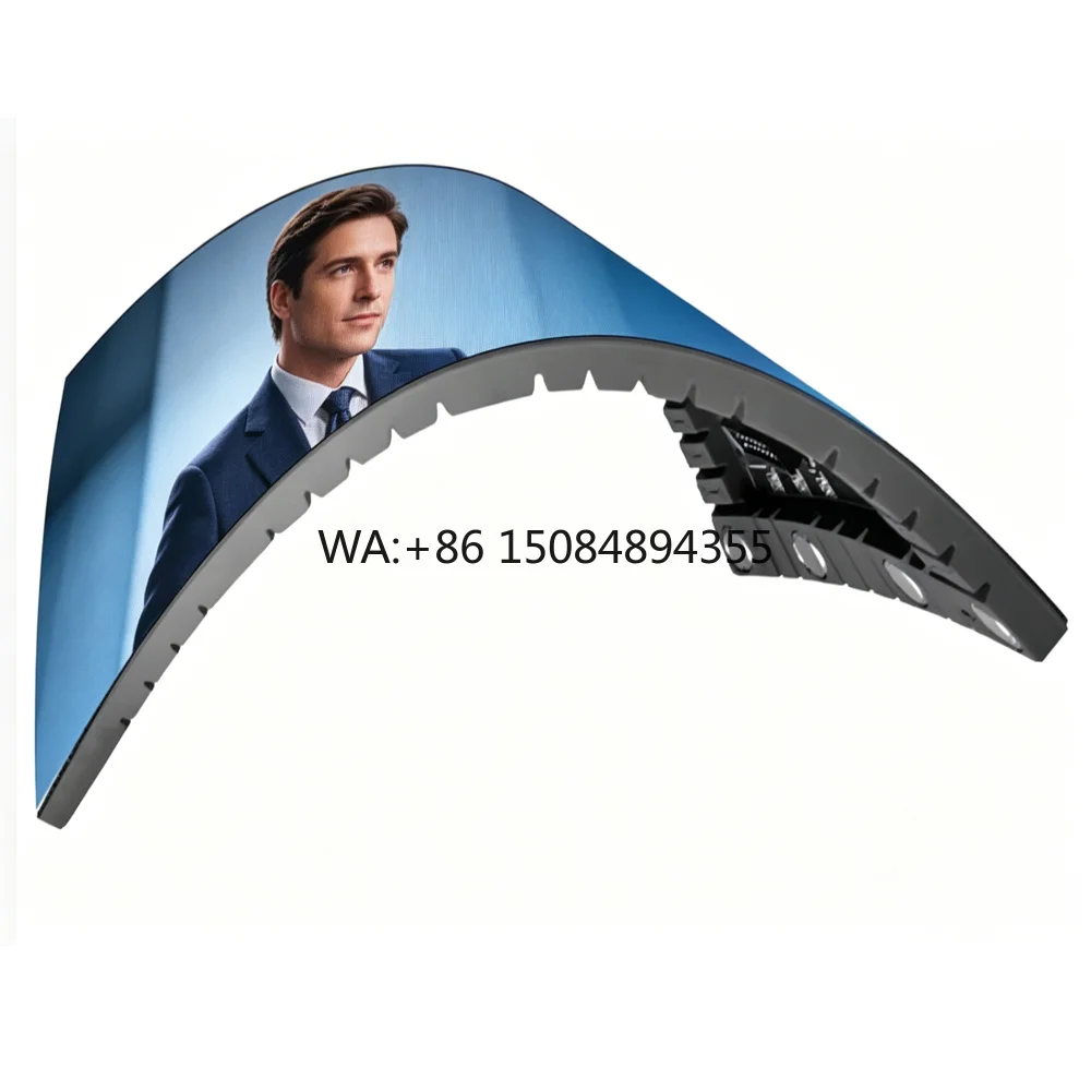 

Flexible Ultra-Thin P1.25 P1.56 P1.86 P2 Indoor LED Video Wall Curved Seamless HD LED Display Screen for Shopping Mall Stage