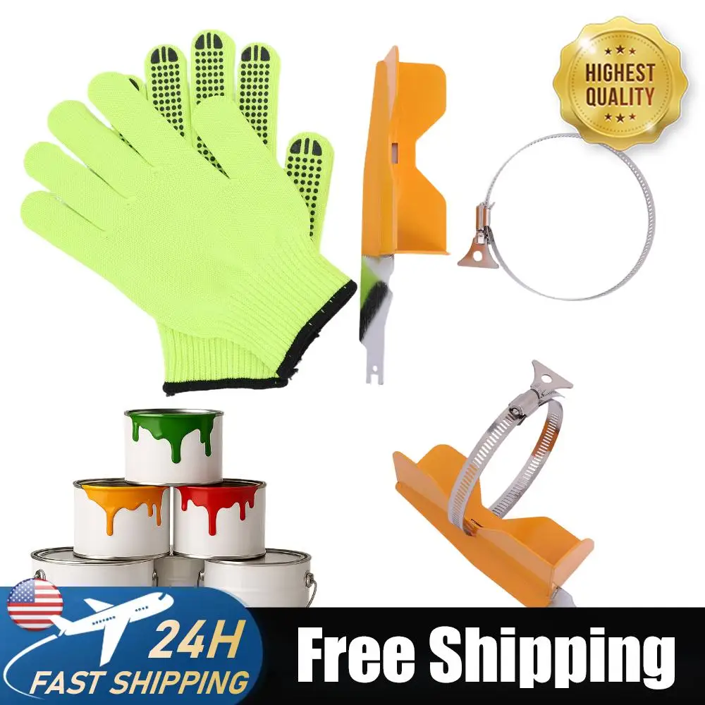

Adjustable Paint Can Mixer with Cable Ties &Gloves Reciprocating Saw Paint Shaker Mount Fits 2 To 3 Inch Cans for Painter Artist