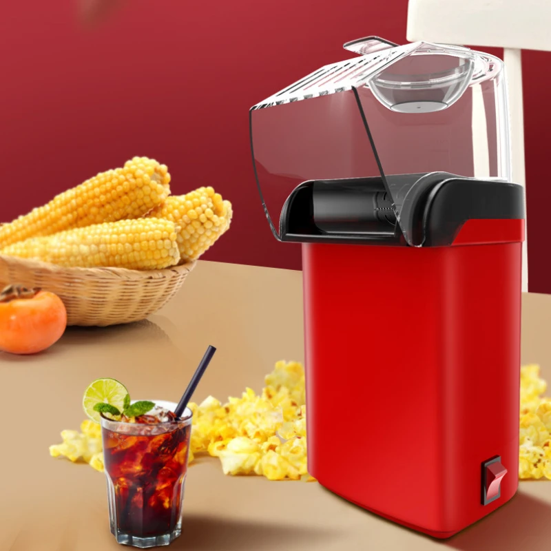 Popcorn Machine Mini Popcorn Machine Household Appliances Fully Automatic Popcorn Machine, Household Kitchen EU/US Plug