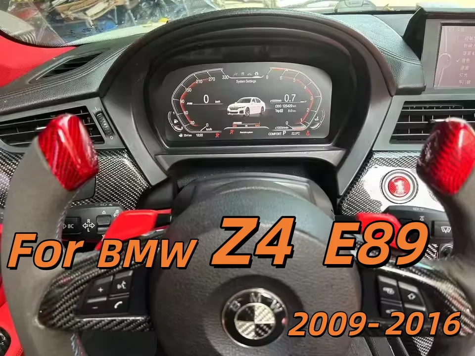 for BMW Z4 Series E89 2009-2016 Yers Virtual Instrument Panel Cockpit Digital Dashboard Cluster