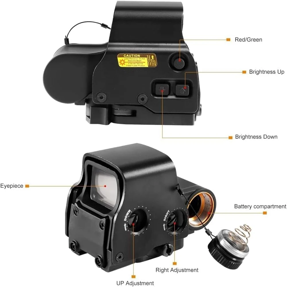 EOTECH 558 ホログラフィック ライフル スコープ コリメーター レッド
