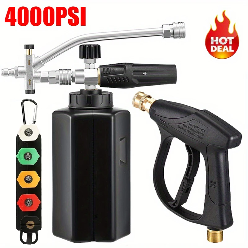 foam-cannon-high-pressure-washer-kit-with-dual-connector-5-spray-nozzles-for-car-wash-cleaning-electric-spray-gun-accessories