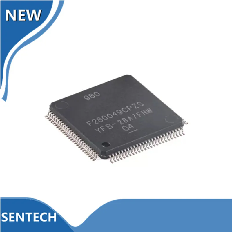 2 PCS/LOT New Original XF280049CPZS LQFP-100 with a frequency of 100 MHz, FPU, TMU, 256KB flash memory MCU