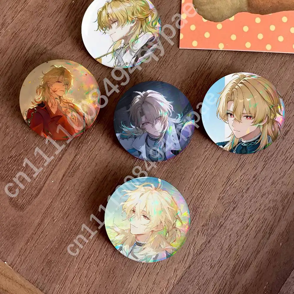 Luuk Herssen Wuwa Button Pin Badges Decoration Gifts Merch Party Supplies Button for Accessories Art DIY Crafts Decor
