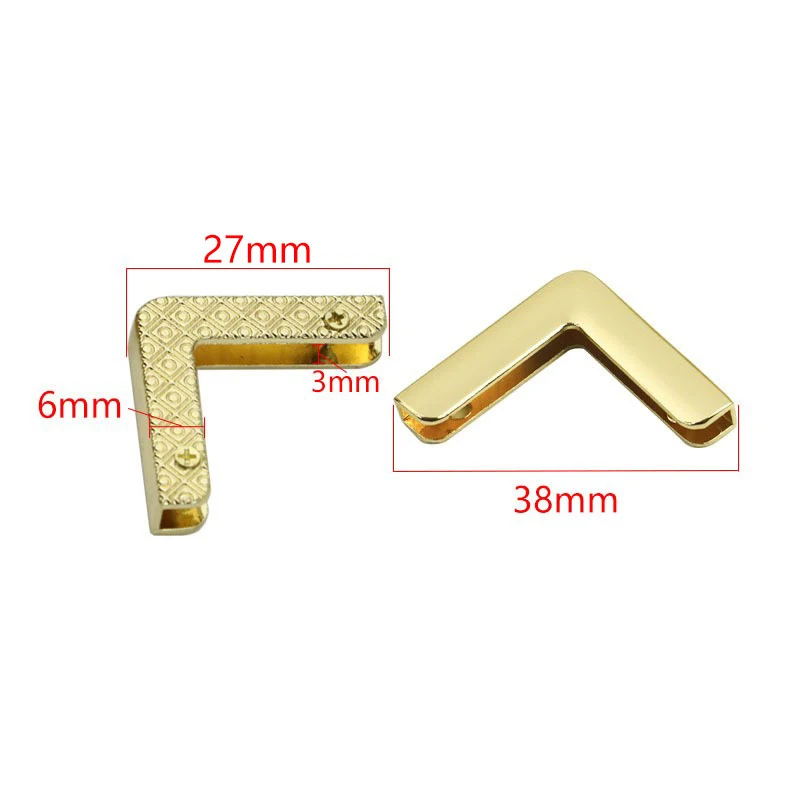 Corner Protection Handbag Leather Edge Buckle Luggage Hardware Accessories Decorative Corner