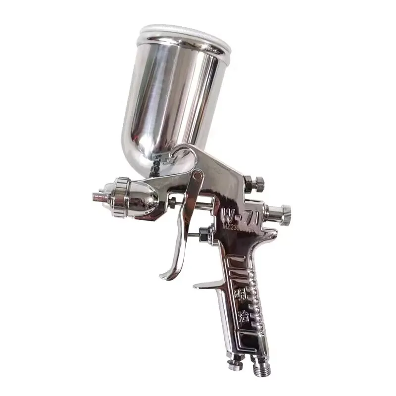 Meiji W-71 upper pot spray gun high atomization automotive furniture paint spraying 1.0/1.3/1.5/1.8 caliber