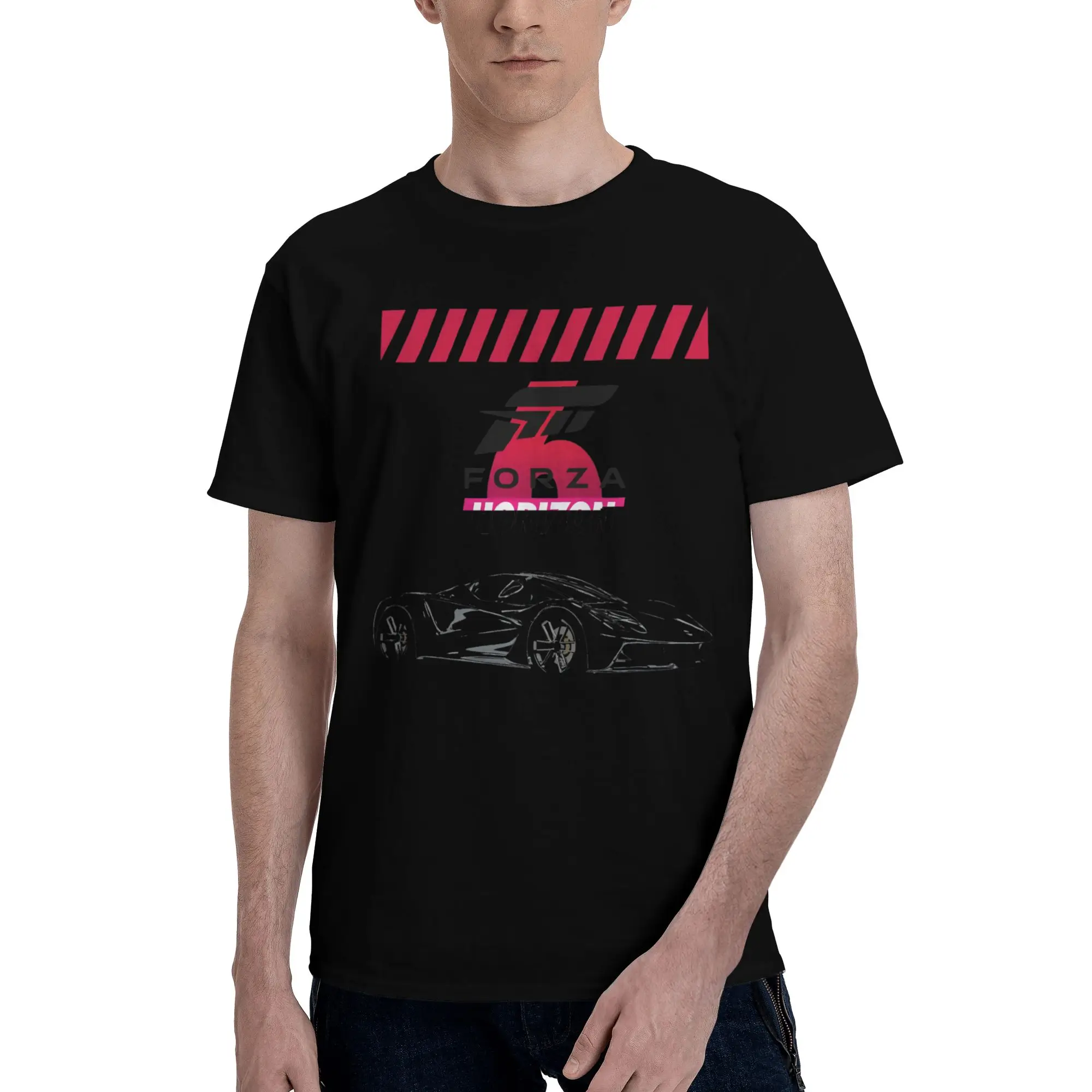 Camiseta Forza Horizon 6 Graphic 100% algodón, camisetas Forza Horizon para hombre
