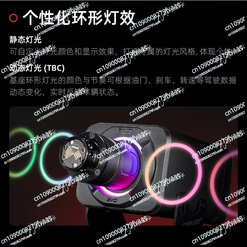 SIMAGIC Alpha EVO Racing Simulator Direct Drive Base Alpha Servo Gaming Steering Wheel