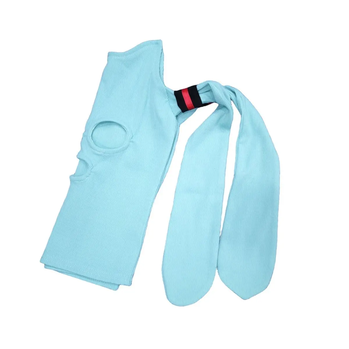 하츠네 미쿠 코스프레 마스크 웃긴 반다나 헤드 커버 애니메이션 컨벤션 액세서리