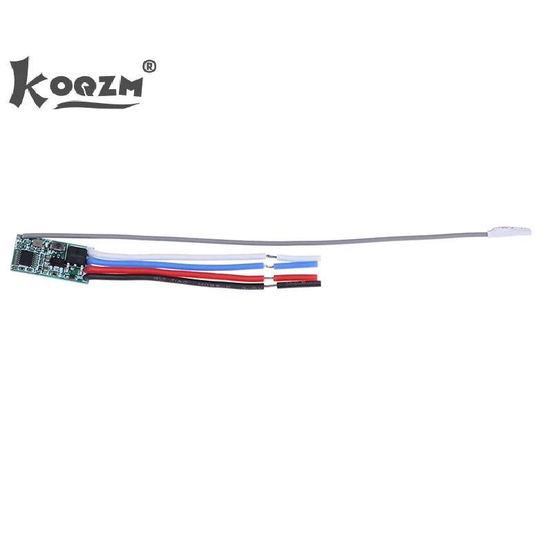 Micro modulo interruttore luce telecomando wireless ricevitore relè RF 433 Mhz 1CH