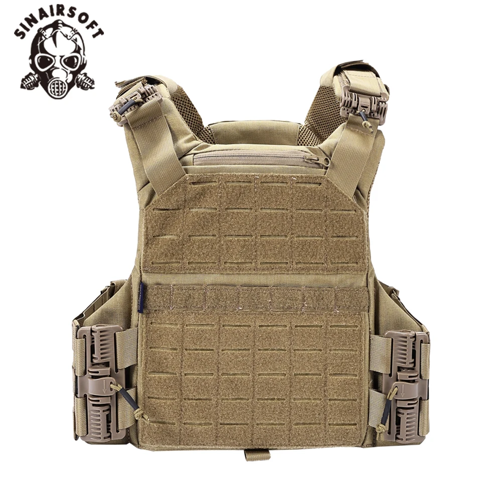 

New Quick Release Tactical Vest MOLLE Waterproof and Wear resistant Protective Vest Training Vest Airsoft Hunting Gear