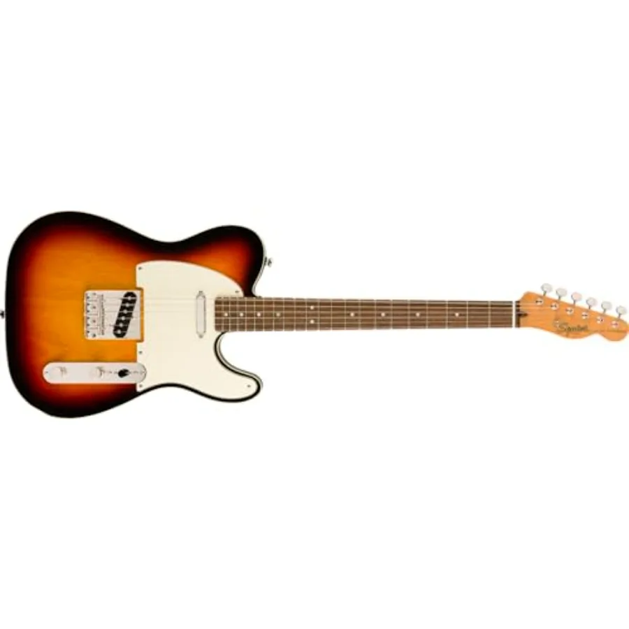 

Электрогитара Squier Classic 60s Custom Telecaster с 2-летней гарантией, 3-цветный санберст, гриф из лаврового дерева