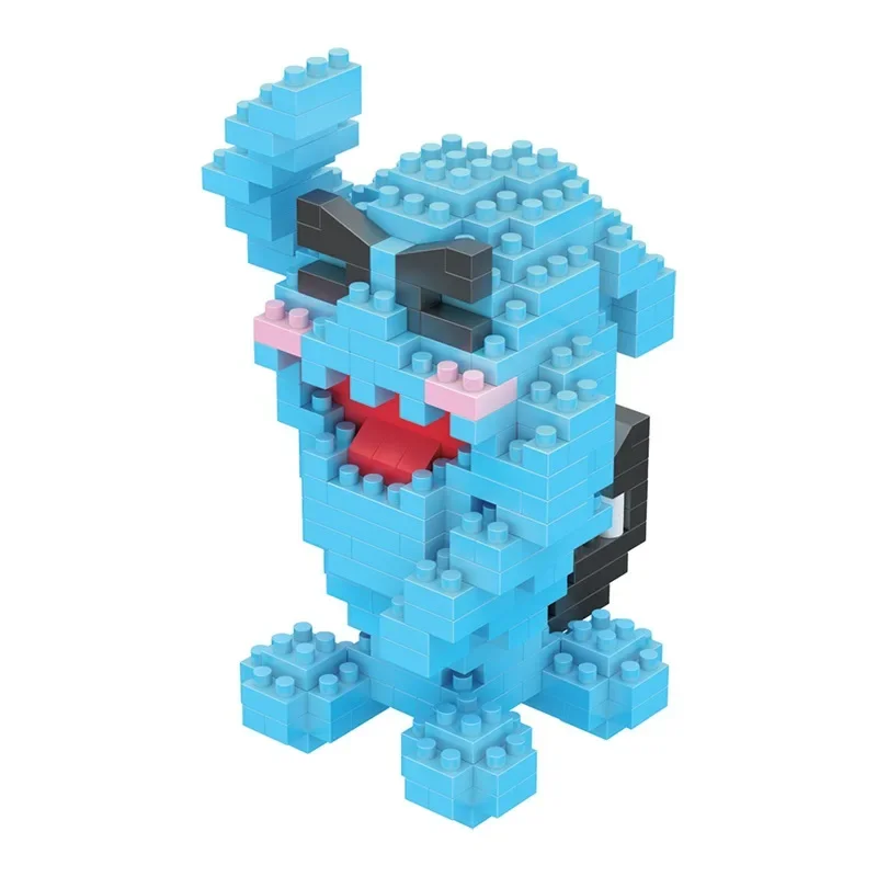 Pokemon Micro Bausteine Marowak Jigglypuff Gengar Mudkip Piplup Raichu Gyarados Pikachu Mini Ziegel Figuren Spielzeug Für Kinder