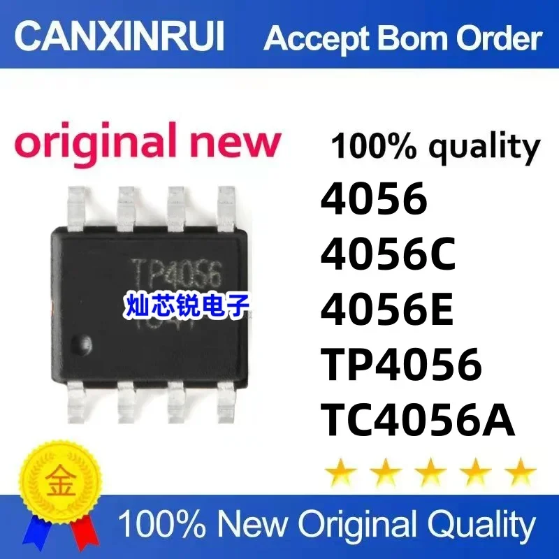 

(5 pieces) Brand new original TP4056 4056E TC4056A 4056 4056C SOP-8 in stock
