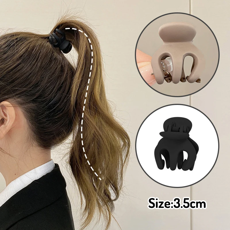 

5pcs Hight Ponytail Fixed Artifact Grab Clips Hairpin Barrettes Women Girl Accessories Headwear Anti-sagging Hair Claw