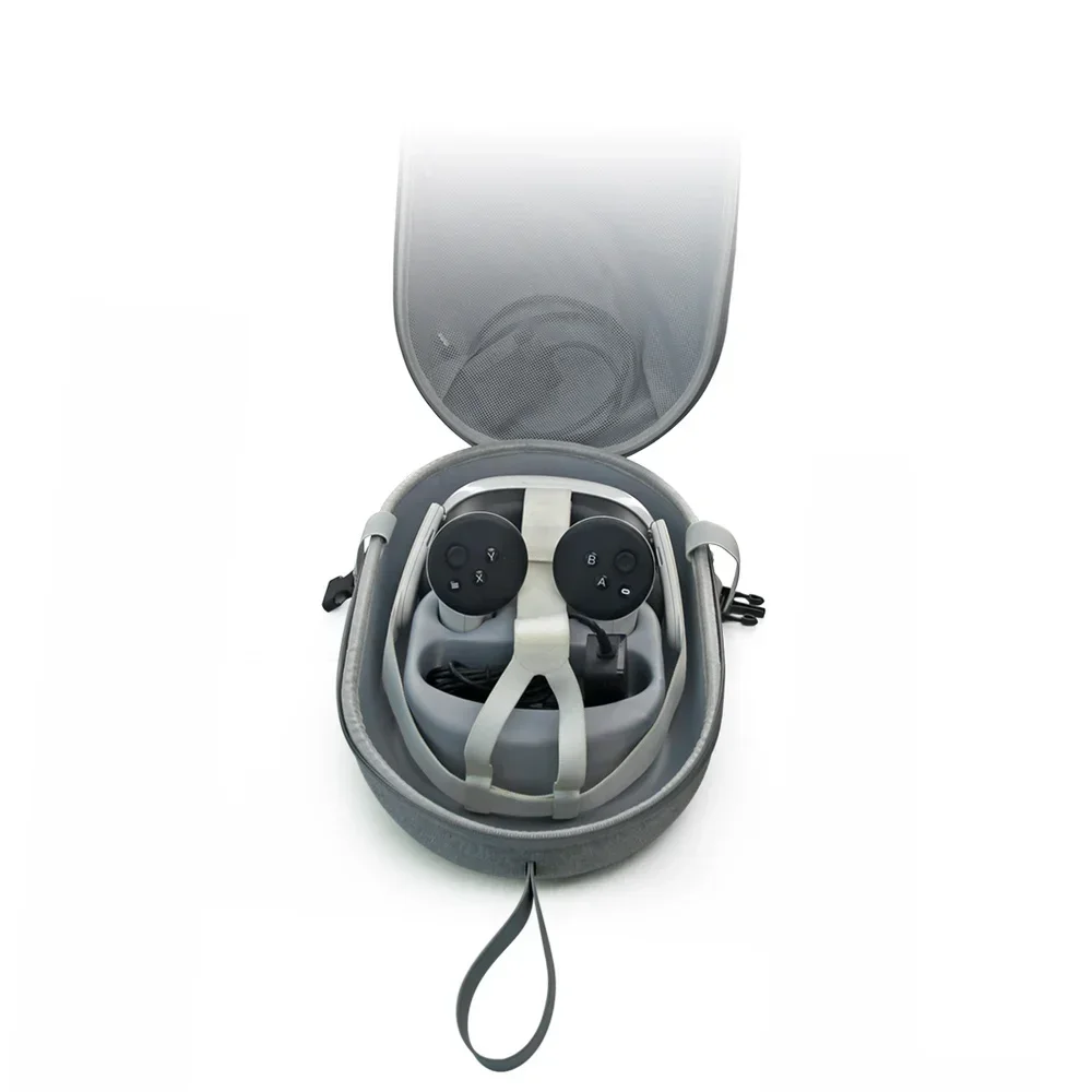 حقيبة حمل محمولة للنظارات ، تخزين نظارات الواقع الافتراضي ، مقبض خوذة ، حقيبة إيفا ، السفر ، متوافق مع ميتا كوة 3 ، Quest3 ، VR ، TY-3817