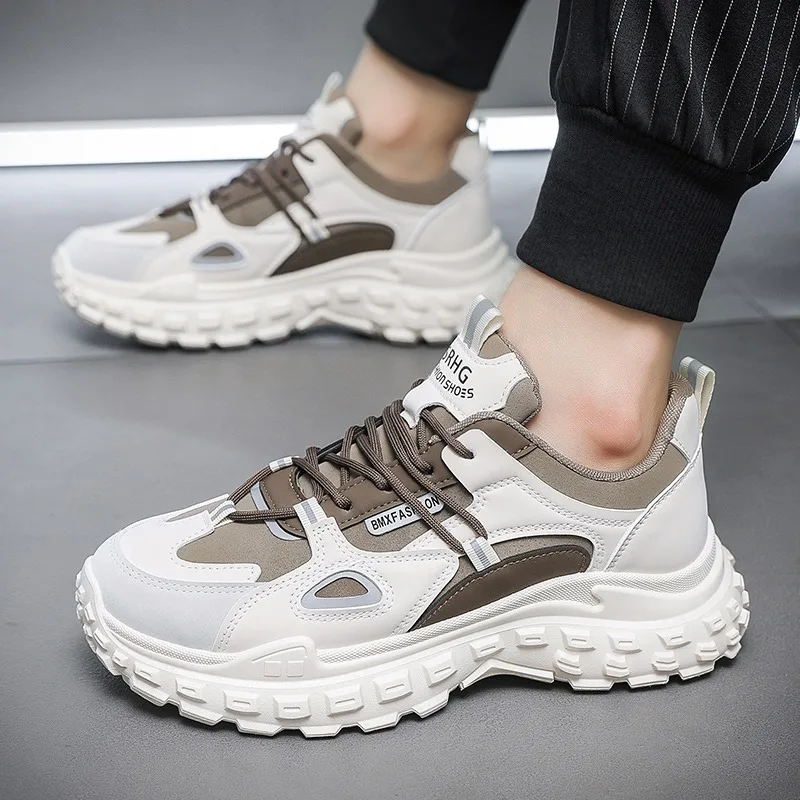 

2025 Fashion Men Sneakers air Mesh Casual Shoes Lac-up Mens Shoes Lightweight Vulcanize Shoes Walking Sneakers Zapatillas Hombre