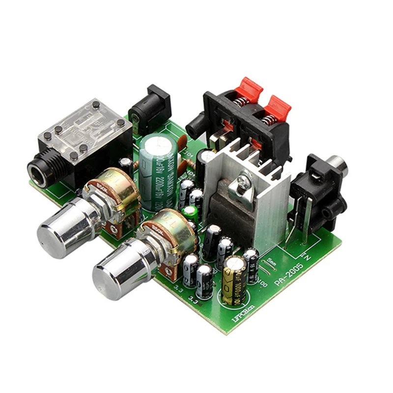 

M07K-KYYSLB 20Wx2 DC12V PA-2005 2.0-Channel Small Power Amplifier Board Mini Microphone Amplifier Board