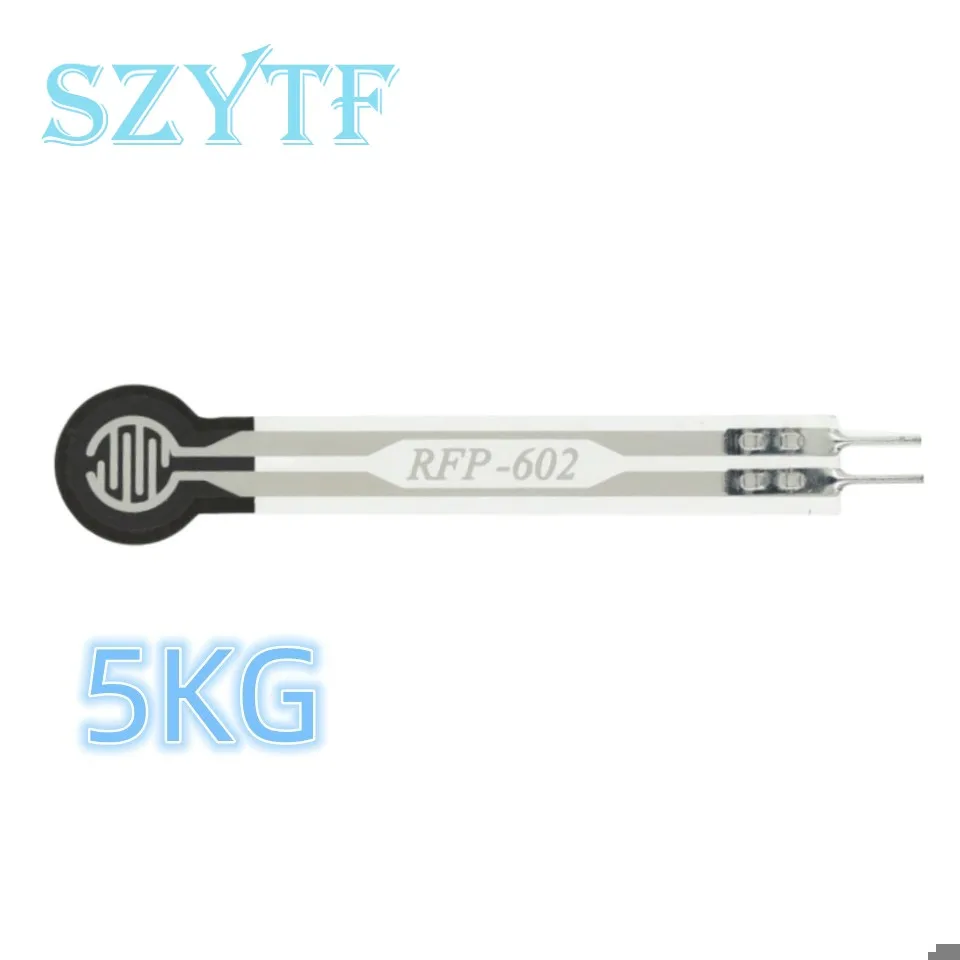 로드 셀 저항막 압력 센서 모듈 Arduino 용 유연한 힘 감지 아날로그 FSR402 4mm 5mm 7mm 110mm