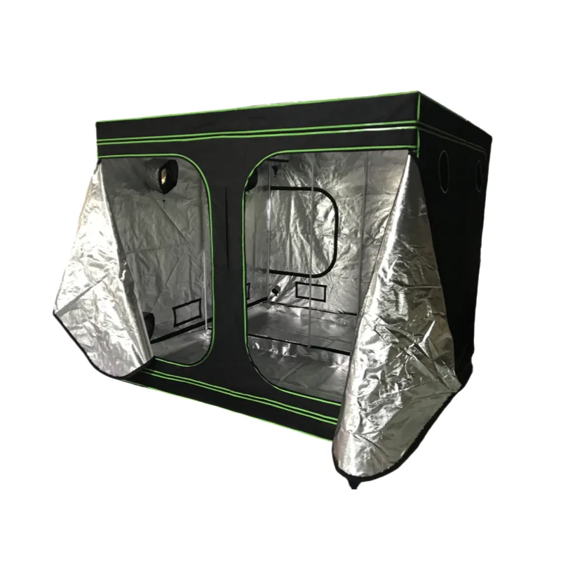 Hydroponic Grow Tent 200*200*200cm, Quiet Exhaust Fan, LED Light, Dark Room Box, Ideal for Indoor Home Garden