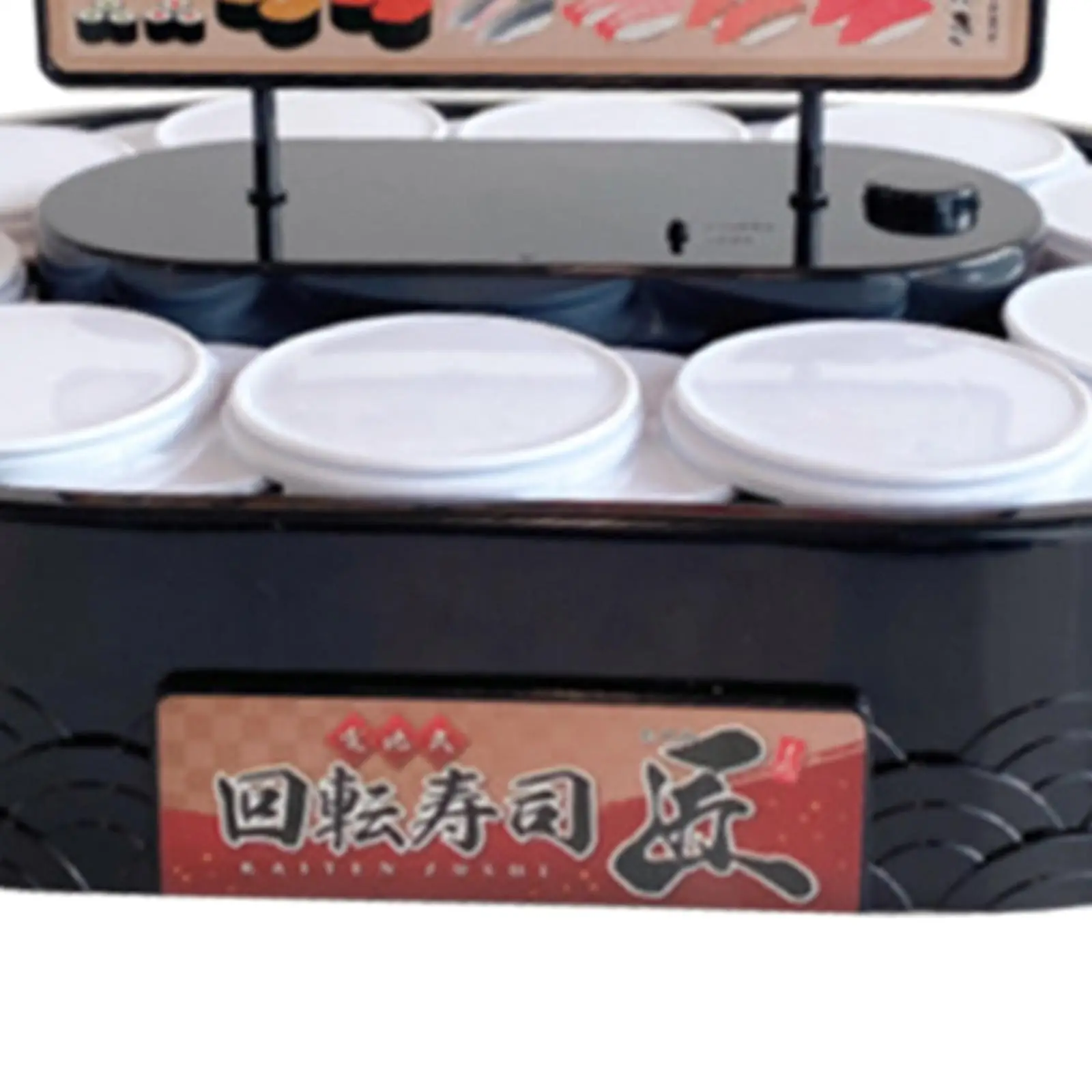 Battery Operated Rotary Macaron Cupcake Stand 10 Tray Chocolate Sushi Tray Display Holder Wedding Bakeware