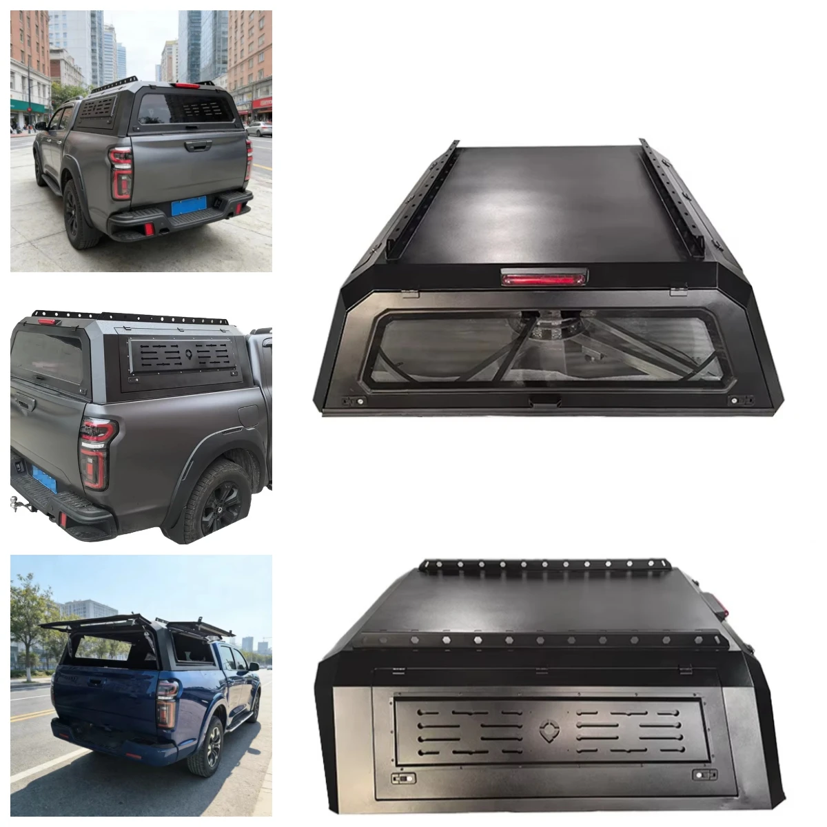 

Cover Pickup Truck Canopy Hardtop with Locking Waterproof Function for GWM Toyota JAC Mitsubishi L200