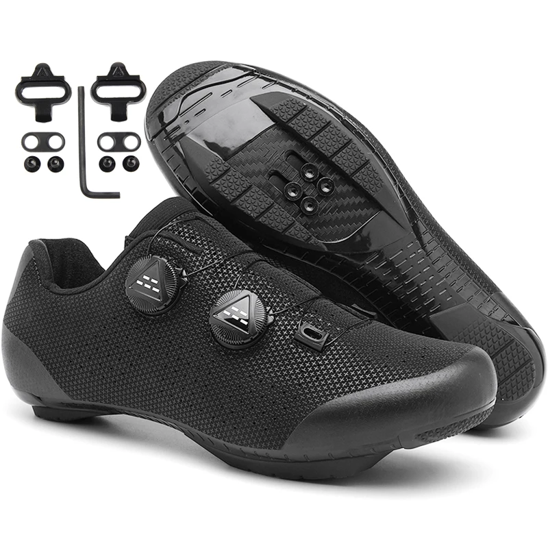 Mountain Cycling Shoes Footwear MTB Bicycle Indoor Cycling Sneaker Speed Lock Flat Pedal Cleat Shoe Racing Lock Bicycle Shoe Men