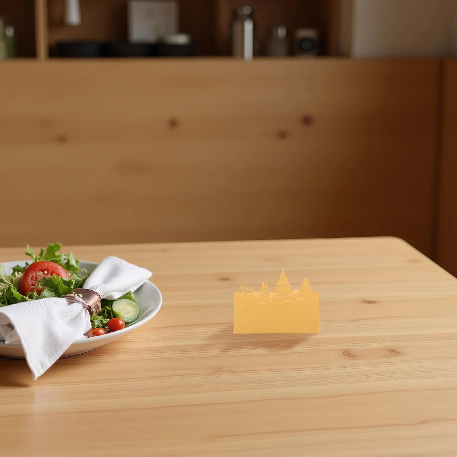 

50Pcs Snowman Christmas Place Cards Elegant Cutout Design Holiday Dinner Party Table Name Tags Festive Table Decorations