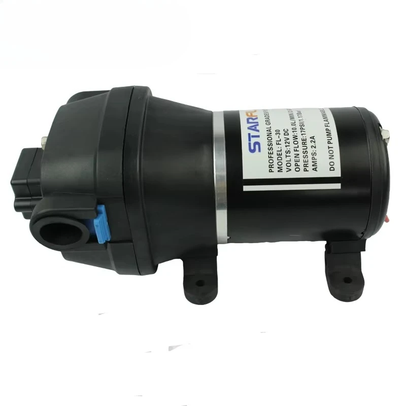 10LPM 17PSI Electric Diaphragm Pump 12V Flojet Marine Sea on-Demand Pressure for Wastewater Treatment