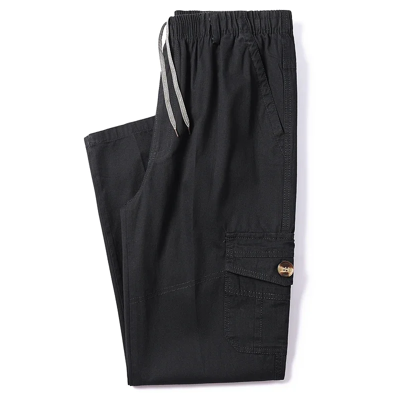 Men's Loose Fitting Casual Fashion Workwear Pants, Trendy and Personalized Large Size, Spring and Summer New